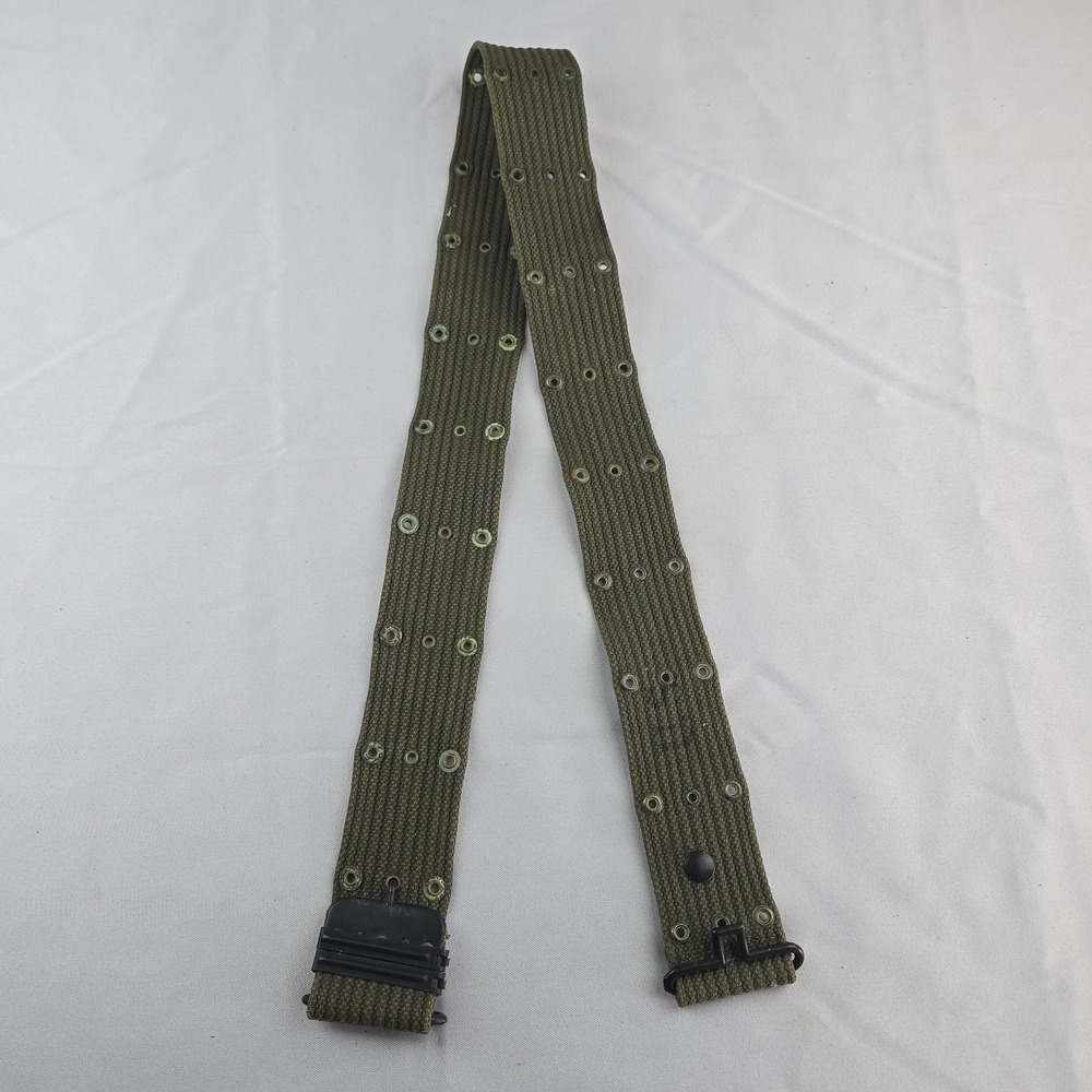 USGI M1936 Pistol Belt OD #7 U.S. Marked WWII Korean War Military Web Gear
